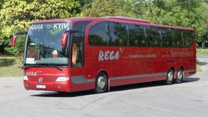 Горел украинский рейсовый автобус в Чехии