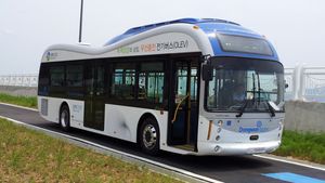Корейцы запустили первый в мире электромагнитный автобус