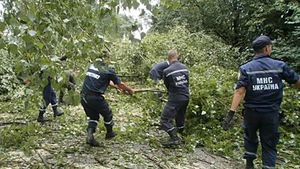 Винницкая область пострадала от урагана