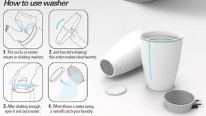 Создана компактная стиральная машинка Shаking Washer