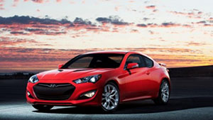 Представлений оновлений Hyundai Genesis Coupe 2014 з дводверним купе