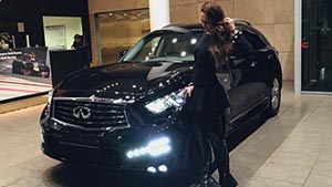 Олена Водонаєва придбала автомобіль Infiniti QX70