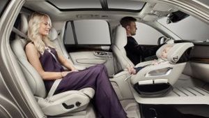 Инновационное детское автокресло от компании Volvo