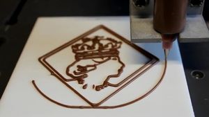 В Украине создали 3D-принтер для изготовления шоколадных блюд