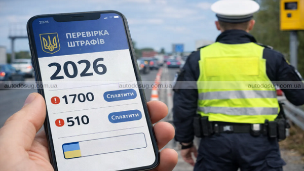 Як дізнатися про штрафи в Україні у 2026 році