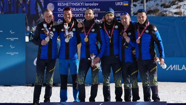 Україна опустилася на п’яту позицію в медальному заліку