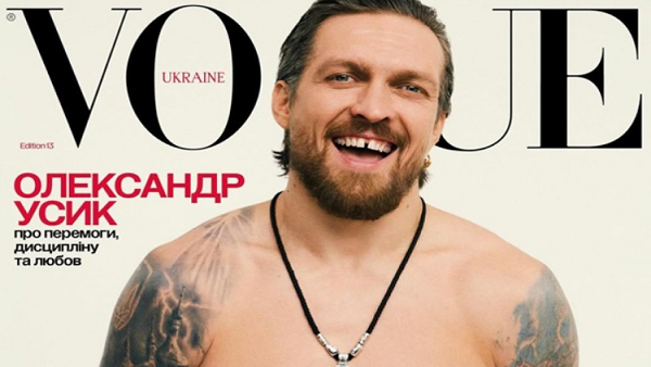 Олександр Усик з’явився на обкладинці весняного випуску Vogue Ukraine