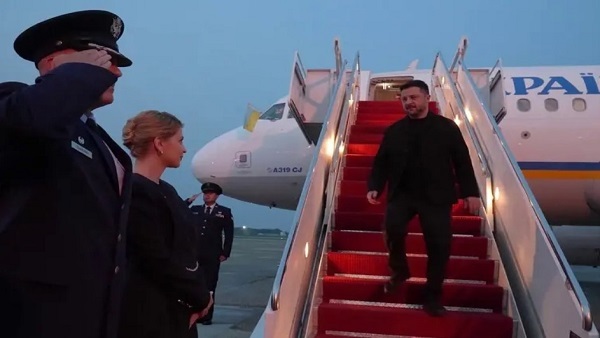 Зеленський прибув до Сполучених Штатів