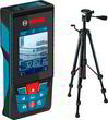 Лазерний далекомір Bosch GLM 120 С + BT 150