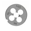 Плашка для нарезки резьбы AAlpen HSS, Ø25x9, M6x1.0 мм, 0071000600100