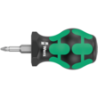 Отвёртка крестовая для карбюраторов WERA, 355 PZ Stubby, PZ1×54мм, 05008853001