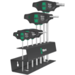 Набор отвёрток с поперечной ручкой WERA 454/7 HF Set 2, Hex-Plus с фиксирующей функцией, 7 предметов, 05023453001