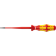 Отвёртка изолированная шлицевая, с зауженным рабочим концом, Kraftform Plus Wera 160 iS , 05006440001, 0.6×3.5×100мм