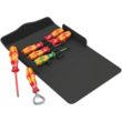 Набір викруток WERA Kraftform 100 iS/7 Set 3. Частина з них - з завуженим стрижнем, 05136018001