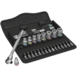 Набір WERA ZYKLOP METAL PUSH 8100 SA 10, привід 1/4