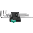 Набір Г-подібних ключів WERA, 950/7 Hex-Plus 1, метричних, хромованих, 05022181001