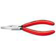 Плоскогубці фосфатовані, чорного кольору 125 мм Knipex 37 11 125