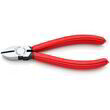 Кусачки бокові фосфатовані, чорного кольору 140 мм Knipex 70 01 140