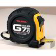 Рулетка будівельна ударостійка TAJIMA G-LOCK, G5P70MY - 7м×25мм