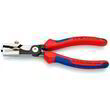 Кліщі для видалення ізоляції, з функцією різання кабелю StriX Knipex фосфатовані, чорного кольору 180 mm Knipex 13 62 180