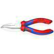 Плоскі круглогубці з ріжучими кромками Knipex 25 25 160 (загнуті)