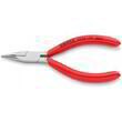 Плоскі круглогубці з ріжучими крайками Knipex 25 03 125