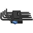 Набір Г-подібних ключів з фіксуючою функцією, Wera 967 L/9 TORX® HF BlackLaser 05024244001