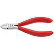 Кусачки бокові для електроніки Knipex 77 01 130
