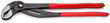 Кліщі трубні і кліщі сантехнічні Cobra Knipex 87 01 400 XL